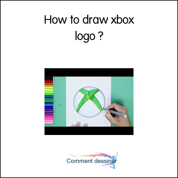 How to draw xbox logo